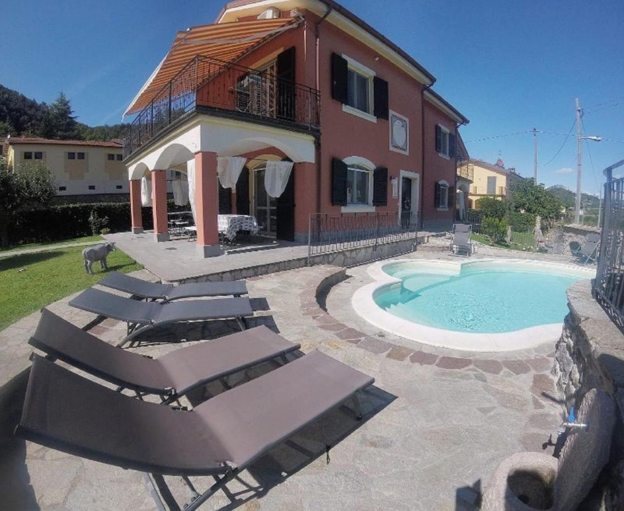 Villa Paola - Cinque Terre Unica! Pool E Ac! Пиньоне Екстериор снимка